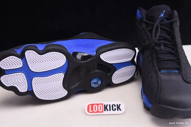Retro Jordan 414571-040 13 Black Hyper Royal 0728